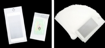 Customized size CPE with self-adhesive bag