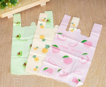 customized printing bag for fruit and food