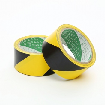 Customized Printing Yellow&black PVC Warning Tape