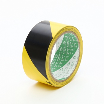Customized Printing Yellow&black PVC Warning Tape