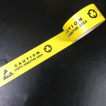 Customized ESD Caution Tape For EPA ESD warning tape