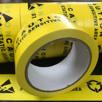 Customized ESD Caution Tape For EPA ESD warning tape