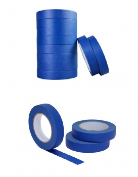 Blue Textured Paper Tape