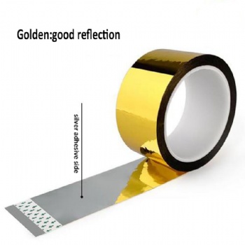 Golden silver plating sealing decoration reflective tape