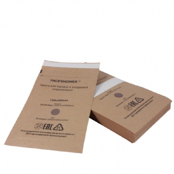Kraft sterilization pouch