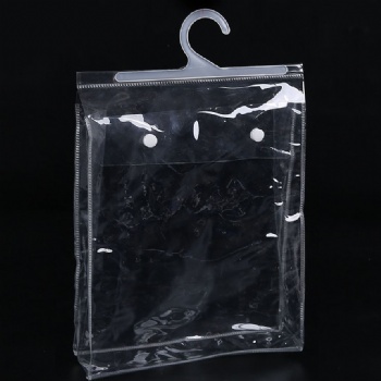 Transparent PVC bag with Hanger