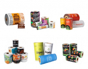PLA degradable food packing tube roll