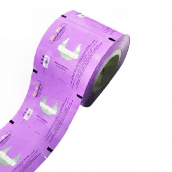 PLA degradable food packing tube roll