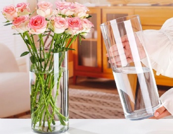PET clear Vase