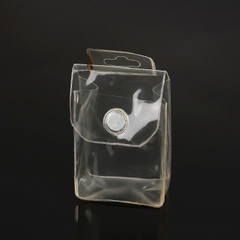 Clear PVC bag for cosmetics